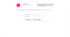 Desktop Screenshot of business.tns-nipo.com
