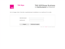 Tablet Screenshot of business.tns-nipo.com